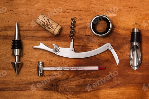 Preview: Different wine tools