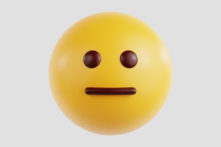 Preview: 3D Neutral Face Emoji