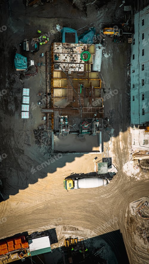 Preview: Timelapse Time Lapse Flat View Construction And Development Of Modern Multi-storey Residential