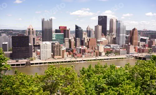 Preview: Pittsburgh Pennsylvania Downtown City Skyline