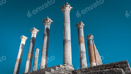 Preview: Ancient remains in Volubilis, Morocco