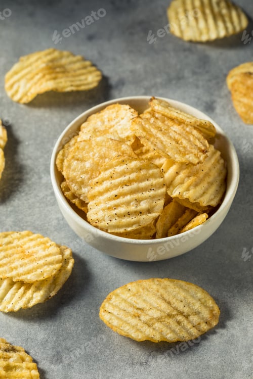 Preview: Salt and Pepper Crinkle Potato Chips