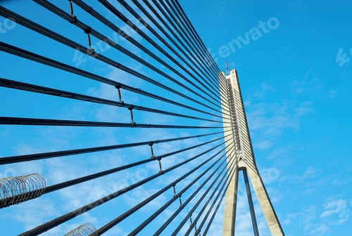Preview: Close up of bridge, Riga