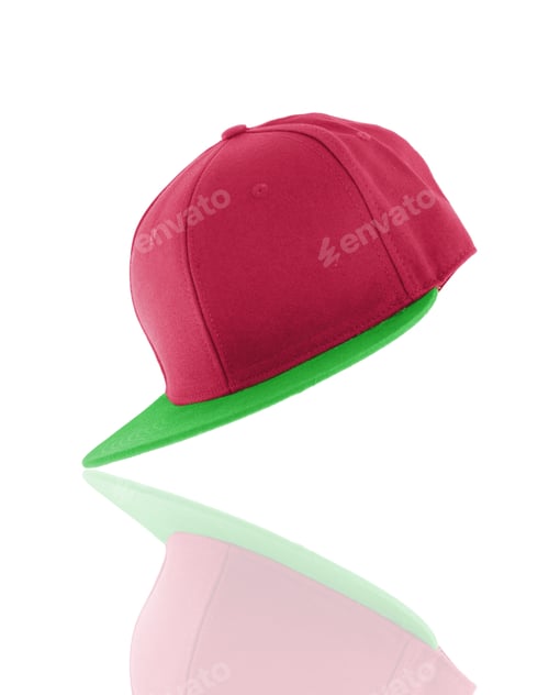 Preview: green with red baseball cap