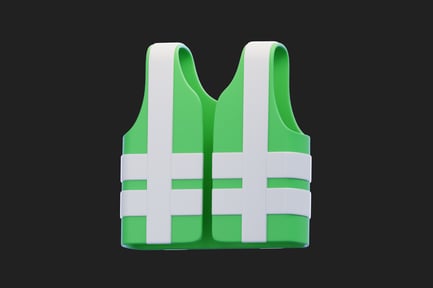 Visualização: Colete de segurança