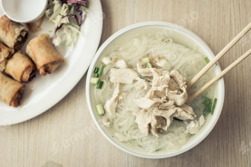 Preview: Traditional thai noodle soup