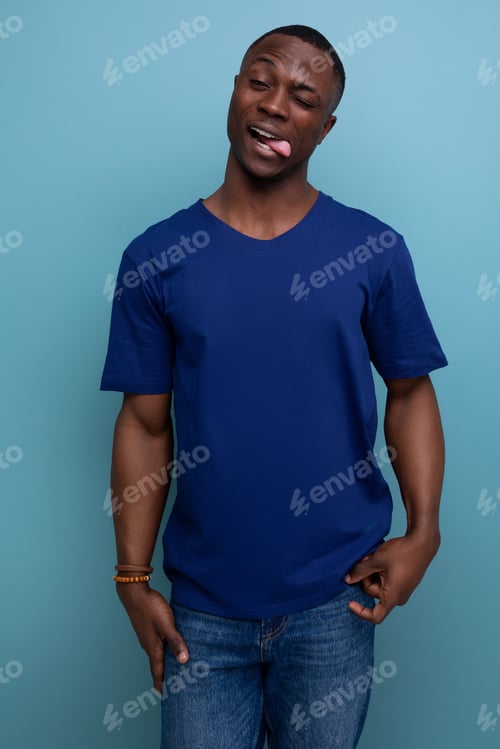Preview: funny young american male adult grimace