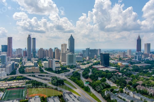 Preview: Downtown Atlanta, Georgia skyline