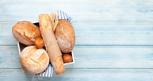 Preview: Various types of bread