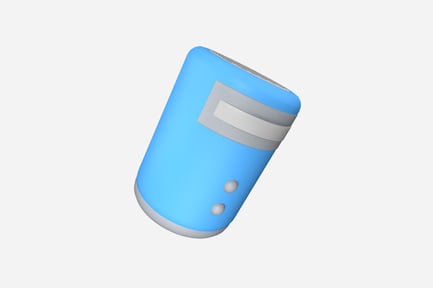 Preview: Smart Air Purifie Tech 3D Illustration