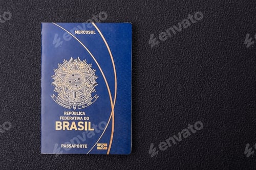 Preview: International passport of a citizen of Brazil