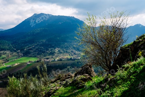 Preview: Mountain landscapes of Riopar, mountainous area of the province of Albacete.