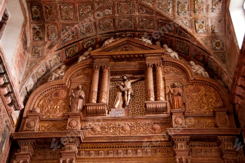 Preview: Church of St. Francis of Assisi, Roman Catholic church, Goa, India.