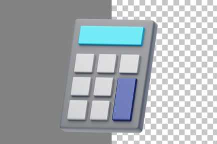 Preview: Calculator 3D Icon