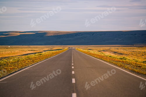 Preview: A long empty road