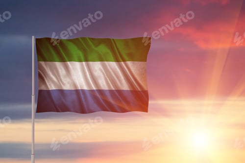 Preview: Flag of the Sierra Leone