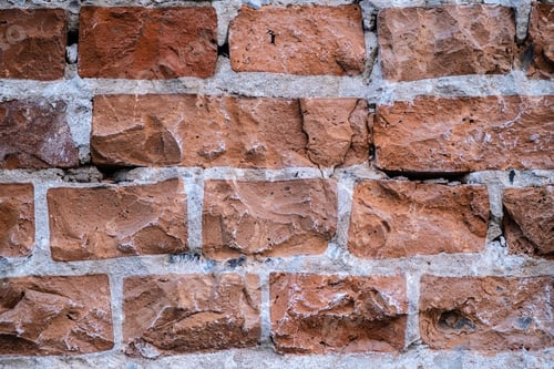 Preview: The texture of an orange brick old wall.