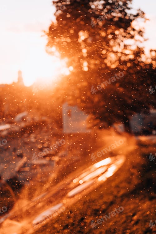 Preview: The central street of the big city