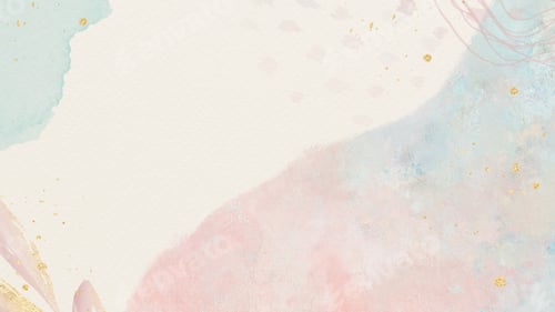 Preview: Abstract Watercolor Design in Pink and Blue