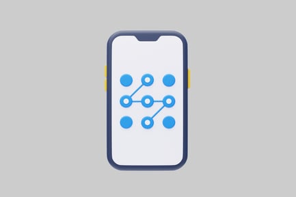 Preview: Networked leaf cellular pattern smartphone