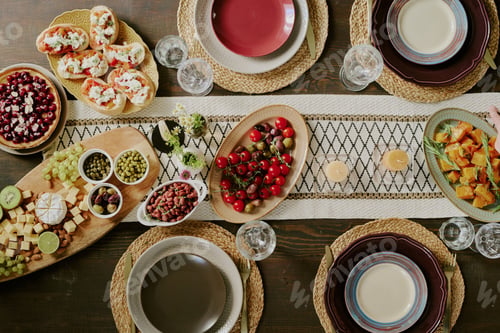Preview: Snacks and Treats on Table