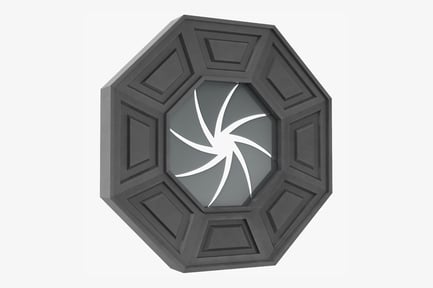 Preview: Futuristic Iris Star Gate