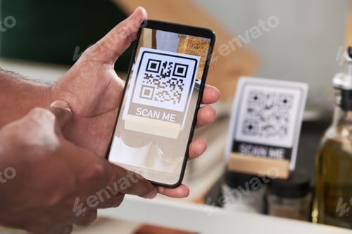 Preview: Scanning QR Code with Smartphone