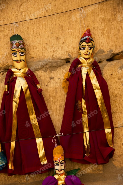 Preview: Marionette puppet india rajasthan jaisalmer