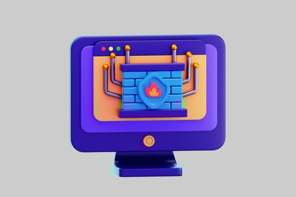 Preview: Cartoon Monitor Network Firewall