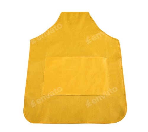Preview: Latex apron. Isolated