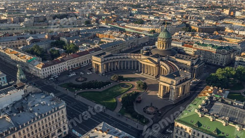 Preview: Kazansky cathedral in St. Petersburg