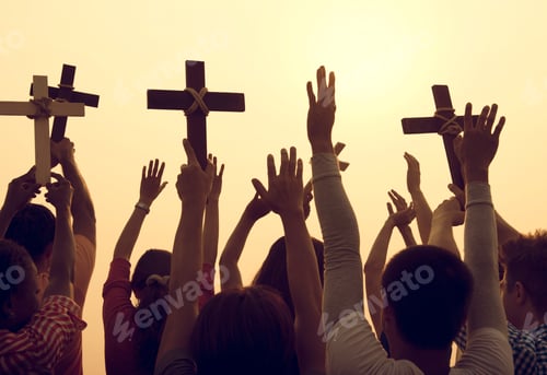 Preview: Cross Religion Catholic Christian Community Concept