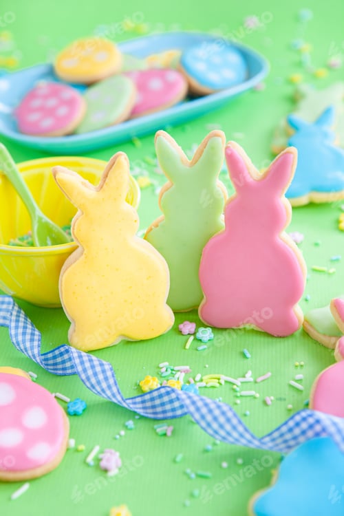 Preview: Easter bunny cookies