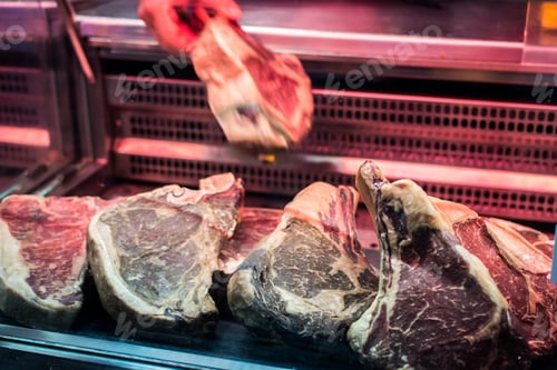 Preview: Steakhouse beef meat selection