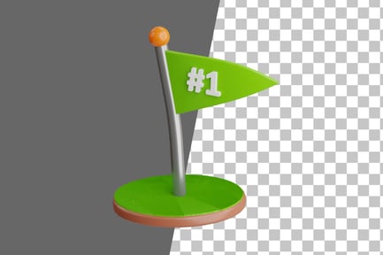Preview: Flag 3D Icon