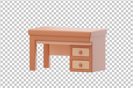 Preview: Working Table 3D Icon
