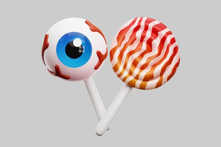 Preview: Two lollipops.
