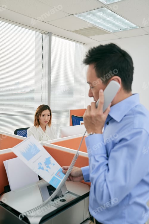Preview: Business executives at work