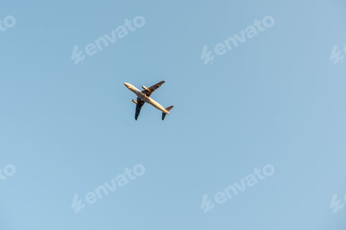 Preview: Airplane Flying High in the Sky