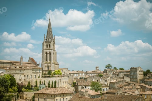Preview: Monolithic church, Saint-Emilion, Aquitaine, France