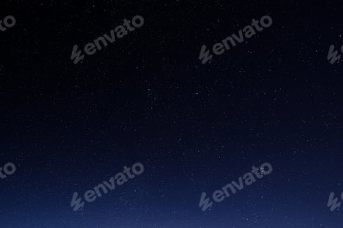 Preview: Night sky with stars and galaxy in outer space, universe background