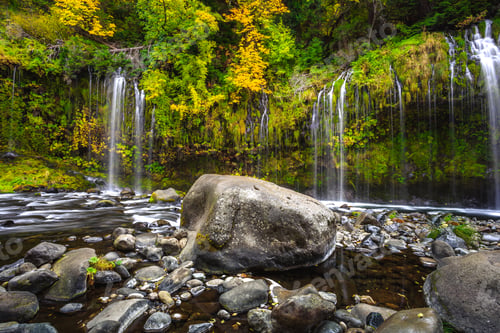 Preview: Mossbrae Falls In Dunsmuir, Northern California