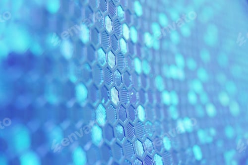 Preview: Retro futuristic texture in blue tones