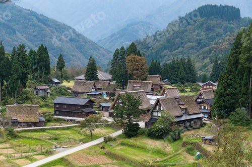 Preview: Traditional Japanese Shirakawago old village