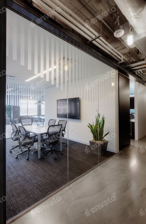 Preview: 54409,Empty meeting room in office