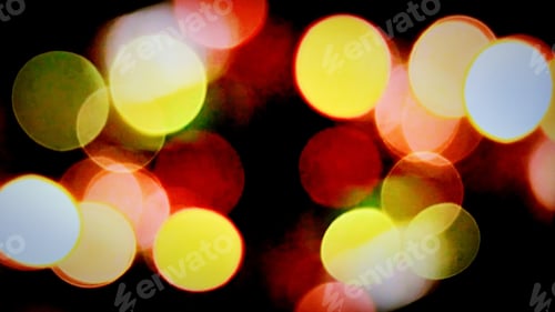 Preview: Bokeh light background