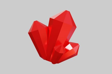 Preview: Geometric star composed of triangular facets