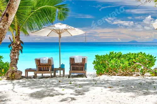 Preview: Beautiful Petite Anse beach at Seychelles