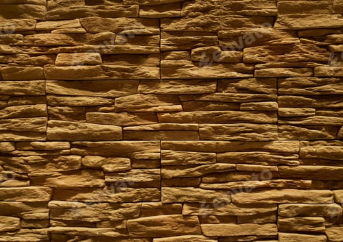 Preview: a close-up with a decorative stone wall