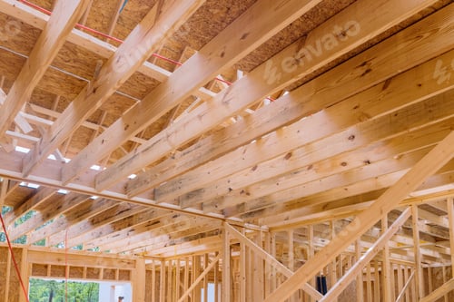 Preview: Placement of supports in framing system is crucial for maintaining integrity wooden house